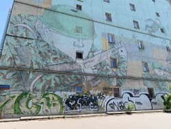 Mural soldados Varsovia