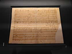 Partitura original de Chopin